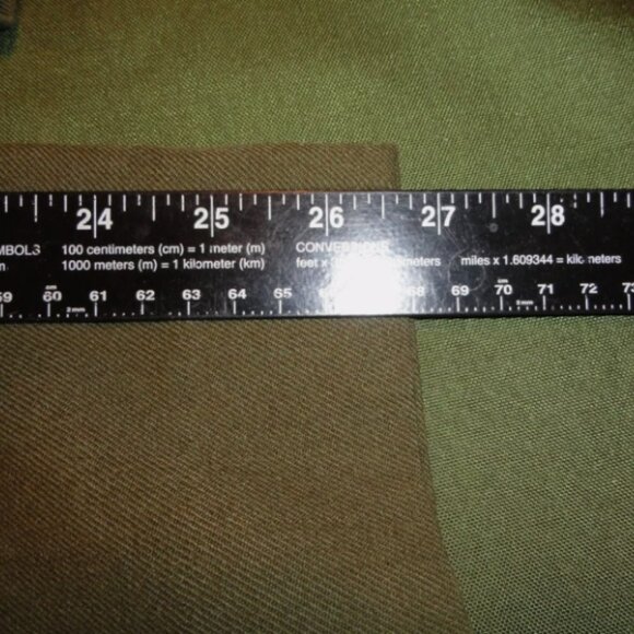 VTG KOREAN WAR szMEDIUM/SHORT FIELD M-1951 OG-108 OD WOOL TROUSERS LD 3839 - Picture 6 of 12